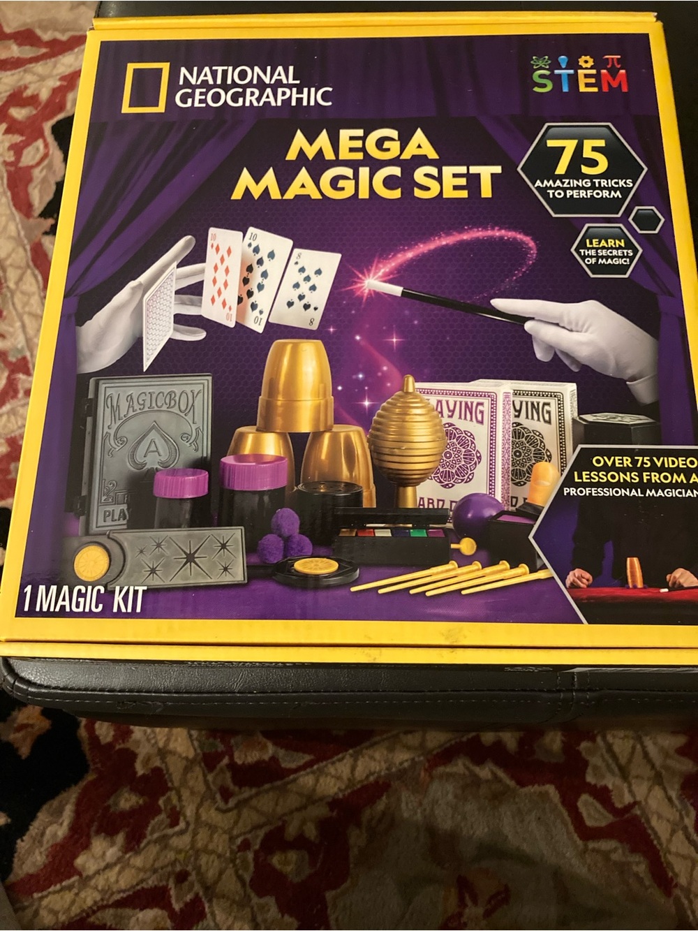 National Geographic Mega Magic Set - Purple & Gold Play Kit
